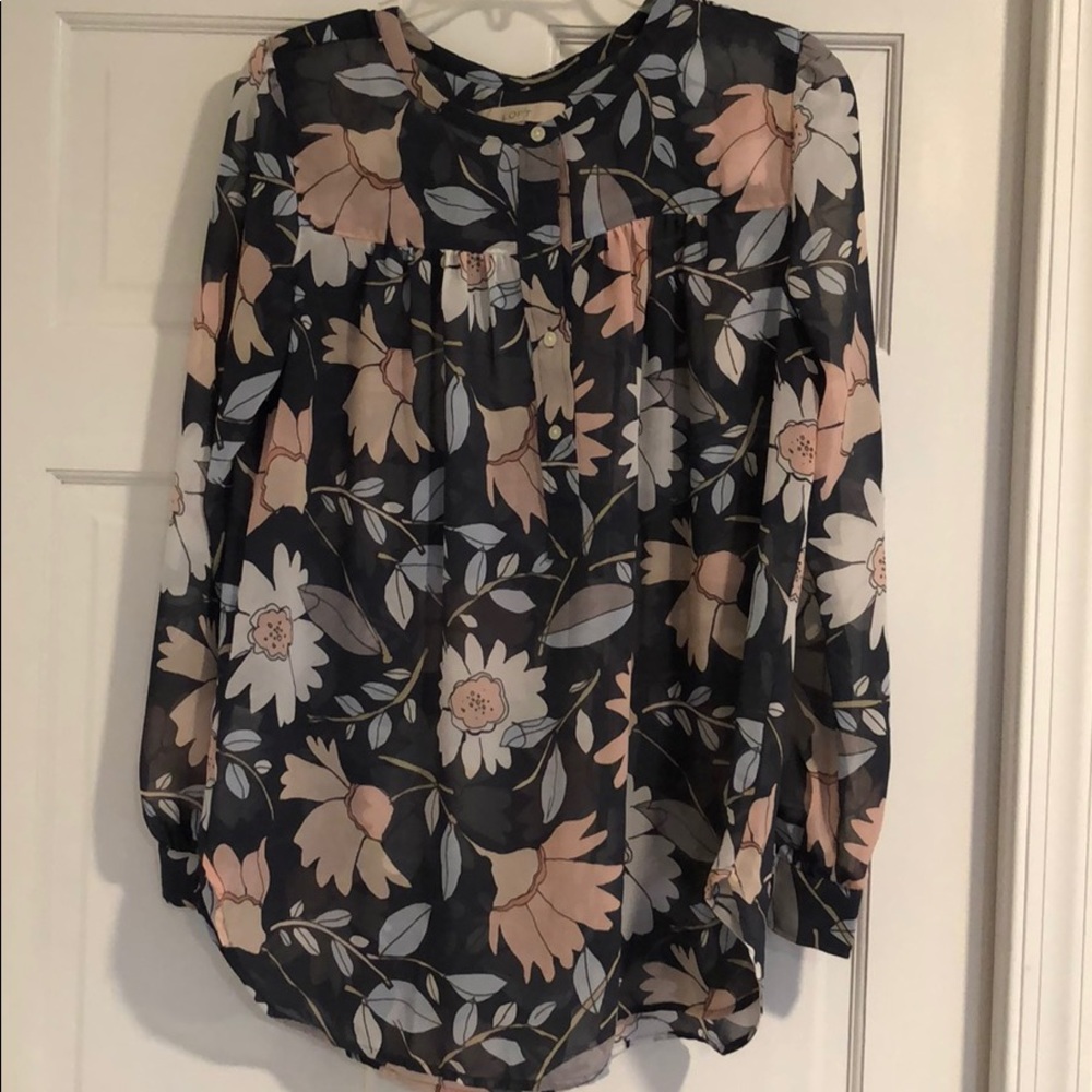 Loft Loose Shear Blouse